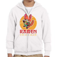 Red Panda Ramen Noodle Japan Cuisine Japanese Asian Food Youth Zipper Hoodie | Artistshot