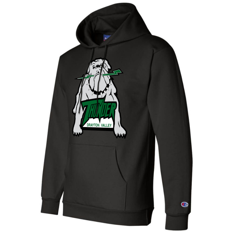 Drayton Valley Thunder Champion Hoodie by SamaraMcCullou | Artistshot