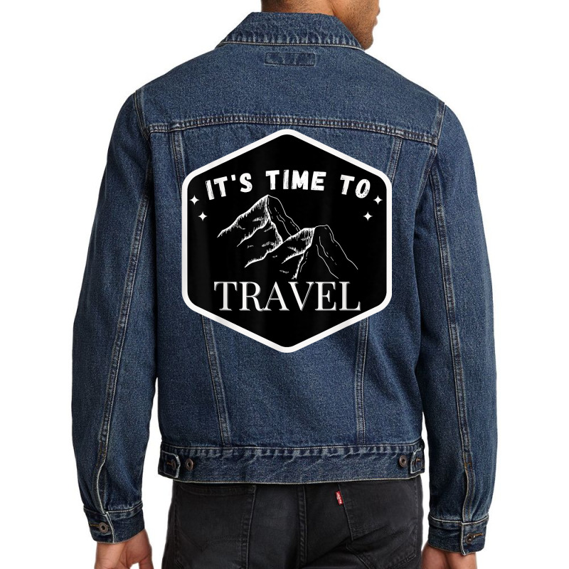 Fast Track Your Its Time To Travel T Shirt Men Denim Jacket by rowenapas5d | Artistshot