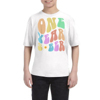 Funny Groovy One Year Sober Retro Sobriety Aa 12 Steps T Shirt Youth Tee | Artistshot