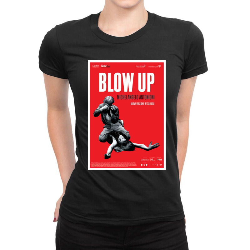 Blow Up Movie Ladies Fitted T-Shirt by CHRISTINAROGNSVOOG | Artistshot