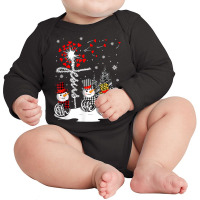 Faith Hope Love Snowman Jesus Dandelion Christian Christmas T Shirt Long Sleeve Baby Bodysuit | Artistshot