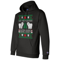 Save The Molar Bear Dental Dentist Ugly Christmas Sweaters Sweatshirt Champion Hoodie | Artistshot