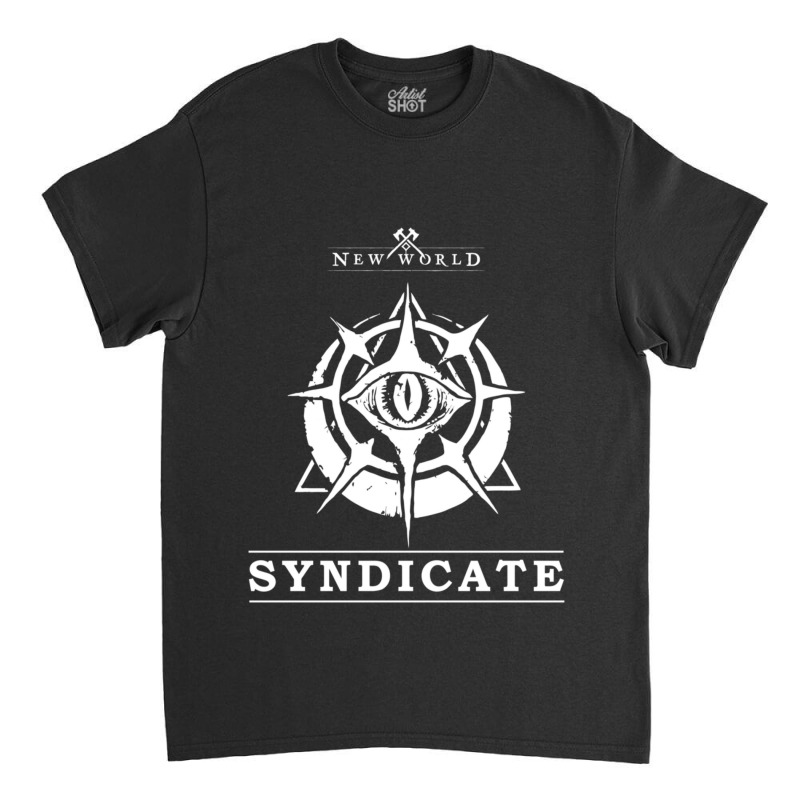 New World The Syndicate Faction White Classic T-shirt by DemetriusWatkinsSr | Artistshot