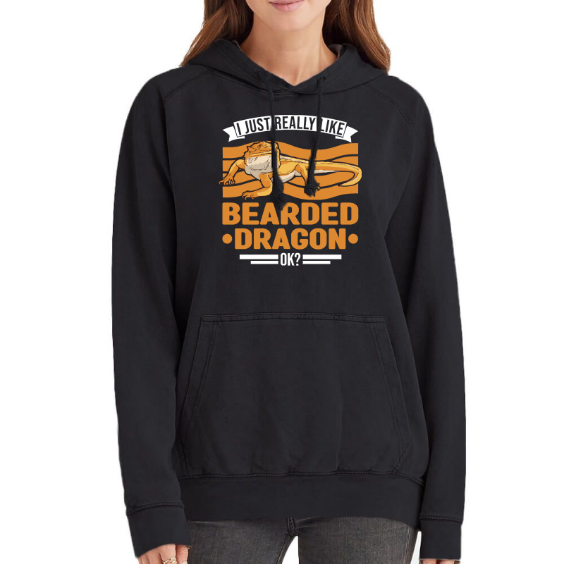 Bearded Dragon T  Shirt I Just Really Like Bearded Dragons Ok Dragon T Vintage Hoodie by pumpkinslanguid | Artistshot