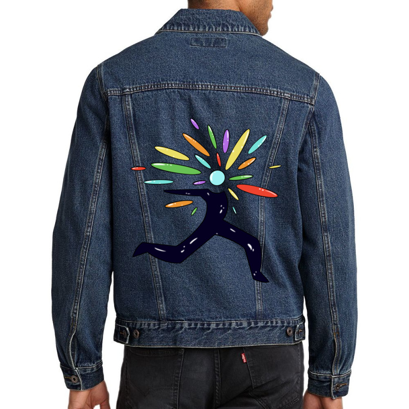 Falling Star Men Denim Jacket by JOHNCOLLIER | Artistshot