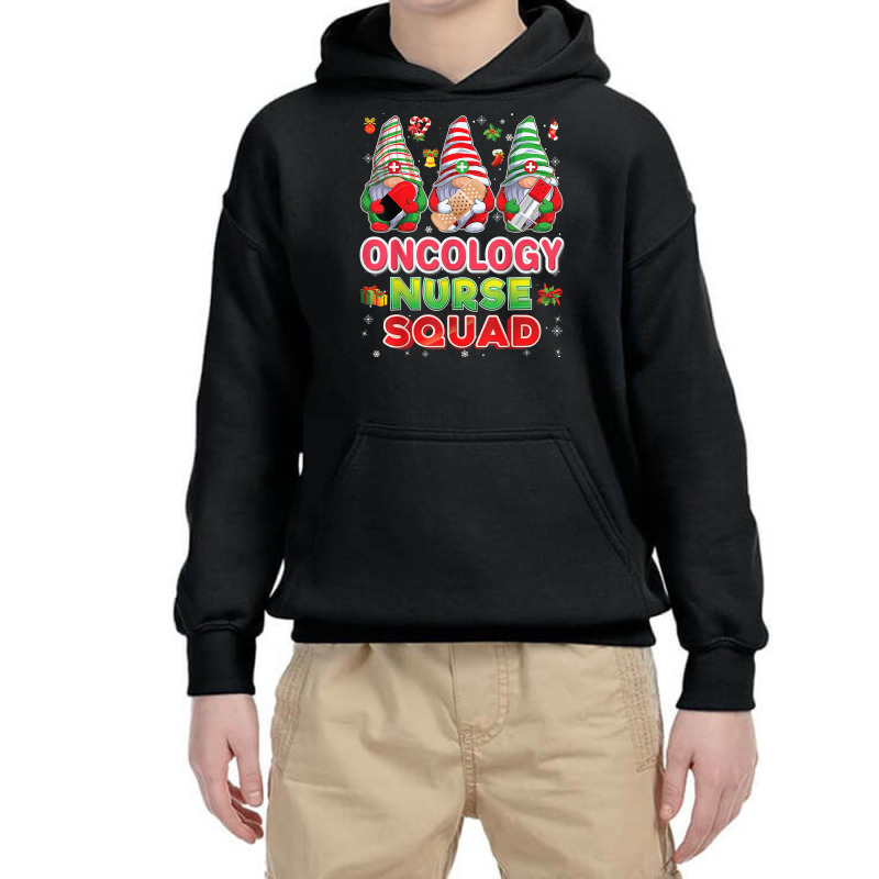 Oncology Nurse Squad Gnomies Nurse Christmas Gnomes Crew T Shirt Youth Hoodie by belenfinl | Artistshot