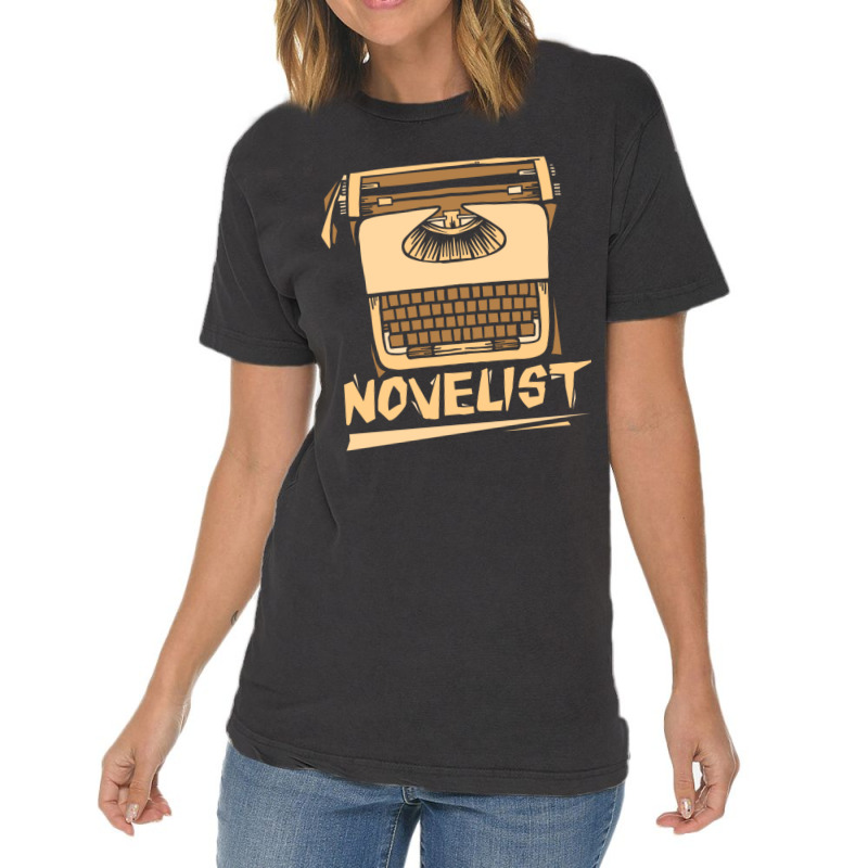 Novelist Job Novel Writer Author Vintage T-Shirt by DemetriusWatkinsSr | Artistshot