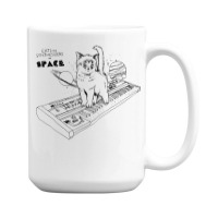 Cats On Synthesizers In Space Cat Owner 15 Oz Coffee Mug | Artistshot