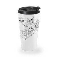 Cats On Synthesizers In Space Cat Owner Travel Mug | Artistshot