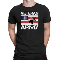 Us Army Veteran Combat Veteran Military Shirt T-shirt | Artistshot