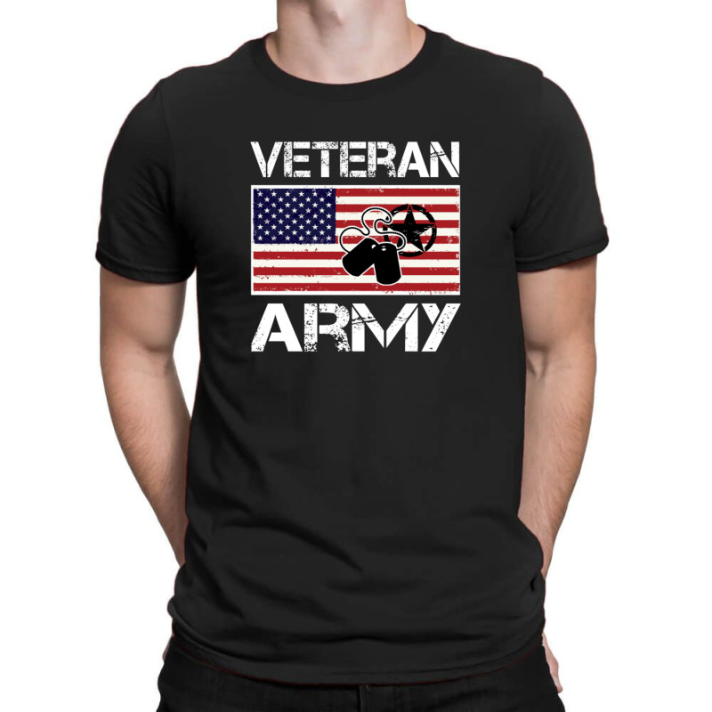 Us Army Veteran Combat Veteran Military Shirt T-shirt | Artistshot