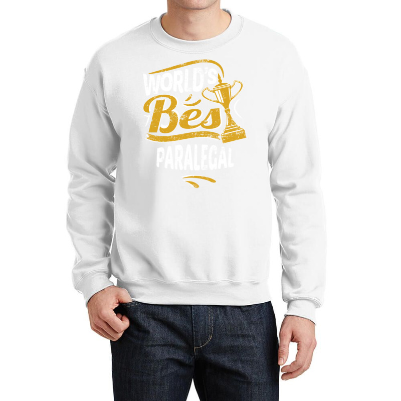 World's Best Paralegal Crewneck Sweatshirt | Artistshot