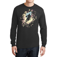 Basketball Paint Splash T  Shirt Basketball Point Guard Color Splash T Long Sleeve Shirts | Artistshot