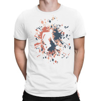 Basketball Paint Splash T  Shirt Basketball Player Color Splash T  Shi T-shirt | Artistshot