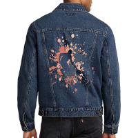 Basketball Paint Splash T  Shirt Basketball Player Color Splash T  Shi Men Denim Jacket | Artistshot