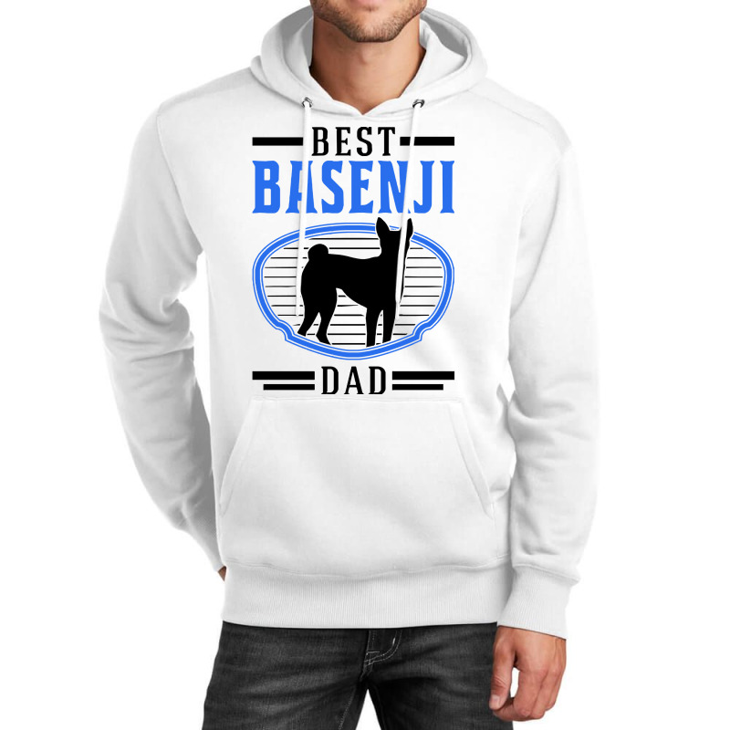 Basenji T  Shirt Best Basenji Dad Congo Terrier T  Shirt (1) Unisex Hoodie by pumpkinslanguid | Artistshot