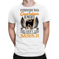 Basenji T  Shirt Basenji Moon Guardian Angel T  Shirt (4) T-shirt | Artistshot