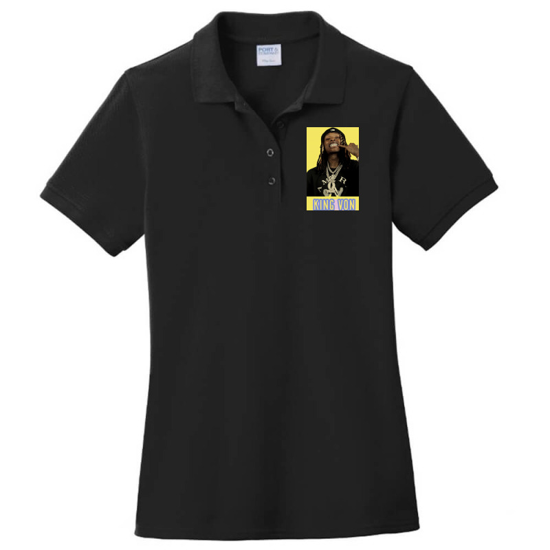 Smile Von Ladies Polo Shirt by StaceyMJones | Artistshot