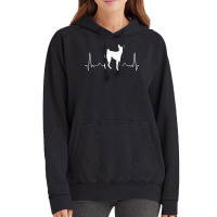 Basenji T  Shirt Basenji Heartbeat T  Shirt (1) Vintage Hoodie | Artistshot