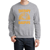 Bagpipe T  Shirt Bagpipe Therapy Bagpiper T  Shirt Crewneck Sweatshirt | Artistshot