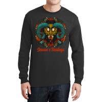 Season’s Beatings Krampus Long Sleeve Shirts | Artistshot