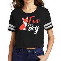 Animal Lover Foxes Kids Fox Boy T Shirt Scorecard Crop Tee | Artistshot