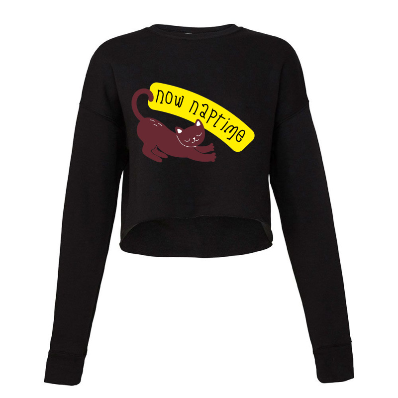 Cat And Dog Naptime Is My Happy Hour Cropped Sweater by GREGUFFMAN | Artistshot