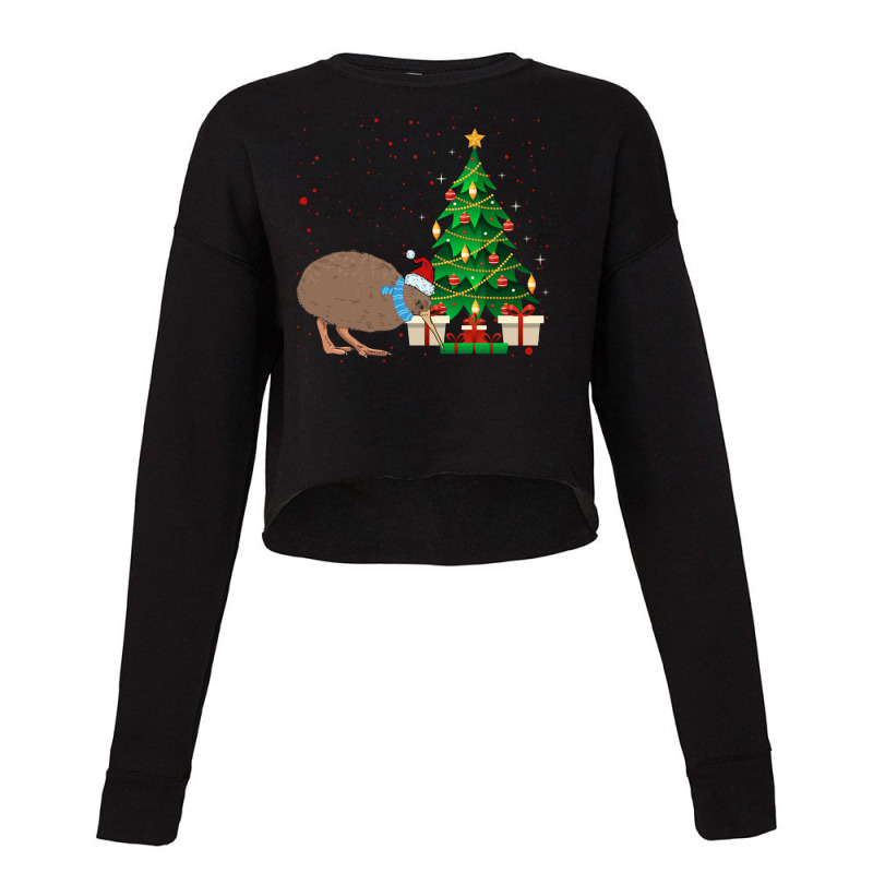 Kiwi Bird Christmas For Light Cropped Sweater | Artistshot