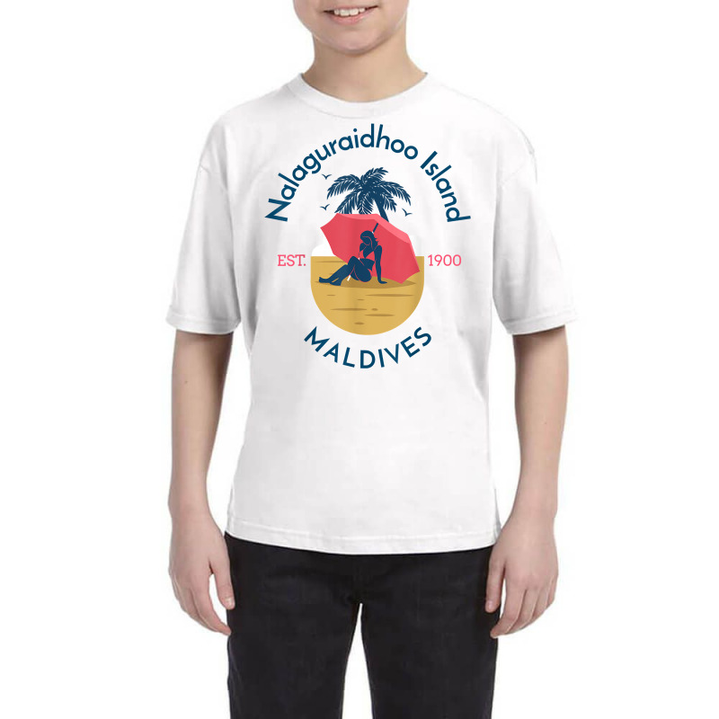 Nalaguraidhoo Island Maldives T Shirt Youth Tee | Artistshot