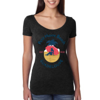 Petit Havre Beach Guadeloupe T Shirt Women's Triblend Scoop T-shirt | Artistshot