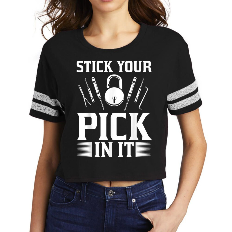 Locksmith Lock Picker Locksmithing Tools Lock Picking T Shirt Scorecard Crop Tee by caneypga | Artistshot