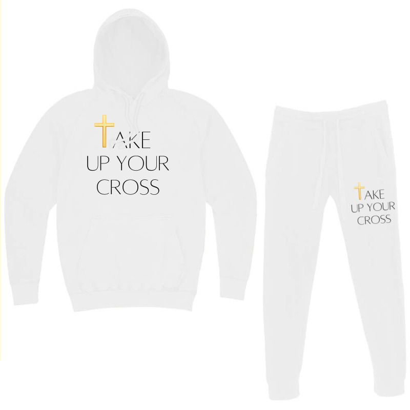 Take Up Your Cross Mens & Womens Bible Topic T Shirt Hoodie & Jogger set by beckiguralk28 | Artistshot