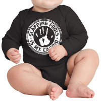 Slap Fight, Slapping Fools, Vintage Slap Fighting T Shirt Long Sleeve Baby Bodysuit | Artistshot