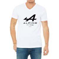 Alpine F1 Team V-neck Tee | Artistshot