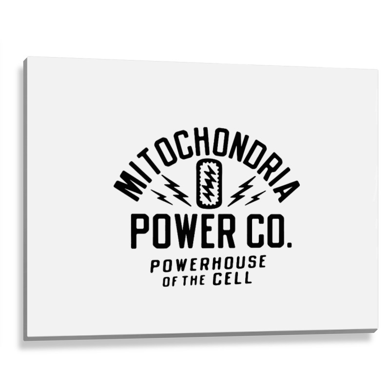 Mitochondria Powerhouse Metal Print Horizontal | Artistshot