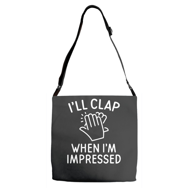 Clap Impressed Adjustable Strap Totes | Artistshot