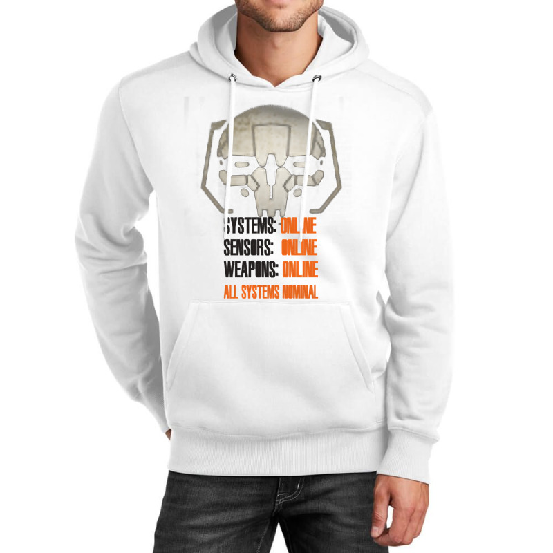 Mechwarrior All Systems Nominal Unisex Hoodie by CHRISTINAROGNSVOOG | Artistshot