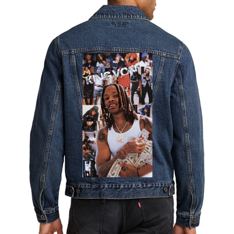 Awesome Kingvon Singer Men Denim Jacket | Artistshot