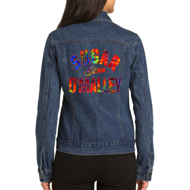 Tiedye Sean O’malley Sugar Wecome To The Suga Show Ladies Denim Jacket by Ableh Store | Artistshot