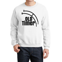 Funny Old Timer Car Truck Manual Column Shift Three Speed Gift Crewneck Sweatshirt | Artistshot