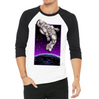 Aesthetic Spaceman 3/4 Sleeve Shirt | Artistshot