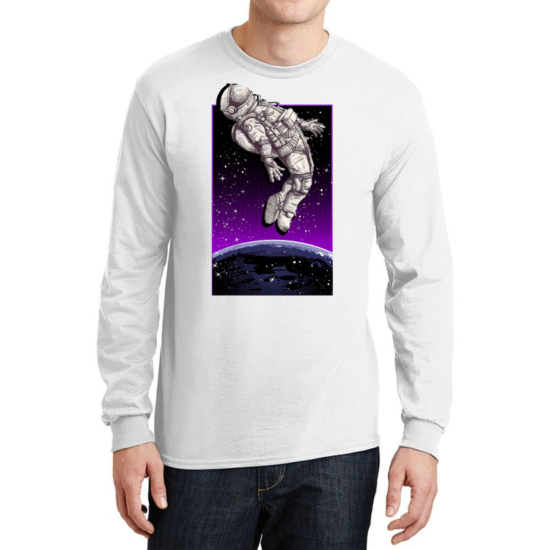 Aesthetic Spaceman Long Sleeve Shirts | Artistshot