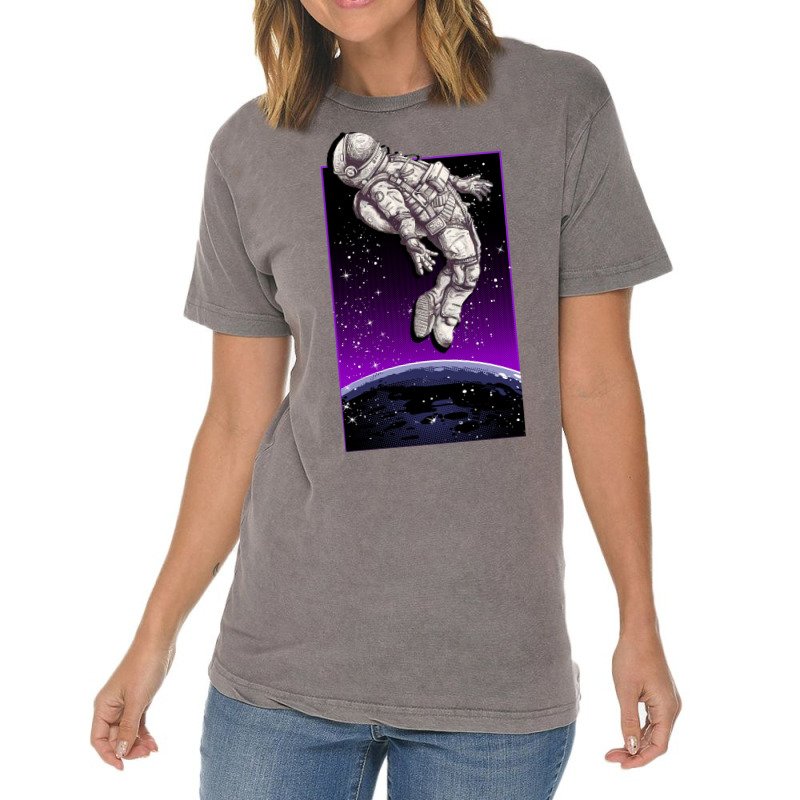 Aesthetic Spaceman Vintage T-shirt | Artistshot