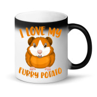 Cavy Lovers Guinea Pig Owners I Love My Furry Potato Magic Mug | Artistshot