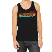 Vaccinated Retro Sunset Pro Vaccination Immunization Tank Top | Artistshot