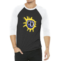 Screamadelica Primal 3/4 Sleeve Shirt | Artistshot