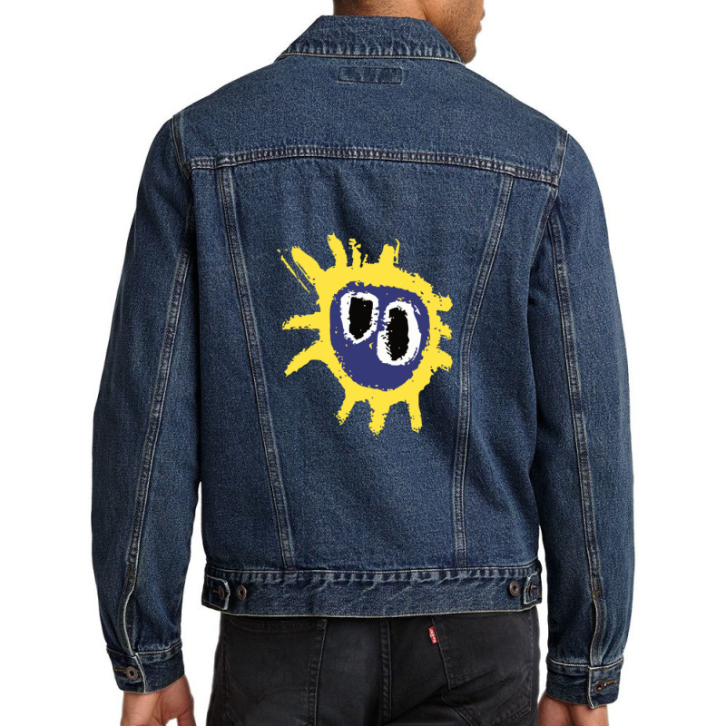 Screamadelica Primal Men Denim Jacket by AdamJacobThielman | Artistshot