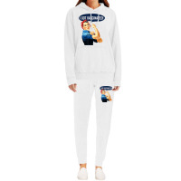 Pro Vaccine Vaccinated Rosie The Riveter Vaccinator Hoodie & Jogger Set | Artistshot