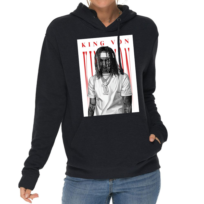 Face Von Lightweight Hoodie | Artistshot